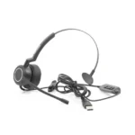 Audífonos USB de Diadema MONO con Audio HD / Micrófono con Cancelación de Ruido / Calidad para uso en Oficina - Image 3