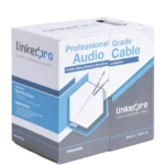 Cable para audio profesional de 2 conductores calibre 18 para aplicaciones de audio y automatización bobina de 152 m - Image 3
