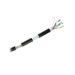 Bobina de 152.5 metros Cat6+ CALIBRE 23 Exterior Blindado tipo FTP Para Climas Extremos, UL para aplicaciones de video vigilancia y redes de datos. Para uso en Intemperie. - Image 2