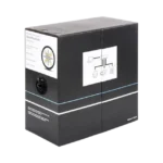Bobina de cable 305 Metros Cat6, 24 AWG, Climas EXTREMOS, Color negro, sin blindar, para intemperie - Image 2