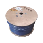 Bobina de 1000 Metros Cable Cat6+ CALIBRE 23 ALTO DESEMPEÑO, ETL,UL, color azul, super flexible, de 1000 metros, para aplicaciones de CCTV, video HD, y redes de datos. - Image 4