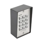 Teclado exterior/interior antivandálico, 3 relevadores, salida wiegand, 1200 usuarios