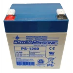 Batería 12V, 5.0AH, Para Respaldo, Tecnologías AGM/VRLA, 5 Años Vida Útil, Terminales F1, Reconocida UL