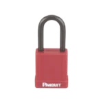 Candado de Bloqueo LOTO de Seguridad Dieléctrico, Con Llave Única, Diámetro de 6.5 mm, Color Rojo - Image 5