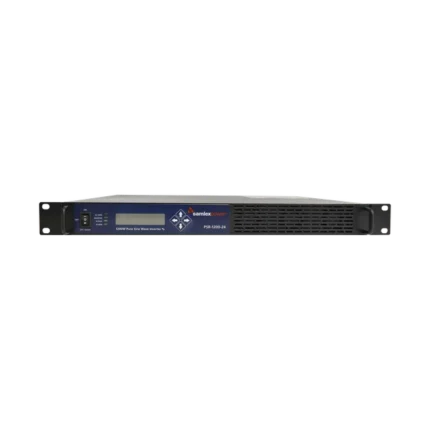 Inversor de corriente Onda Pura Montaje en rack 1U 1200W, 24 Vcc- 120 VCA, 50/60 Hz