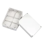 Caja Derivación-Conexión de Plástico (140 X 190 X 76 mm) con 10 Glándulas de Goma. Para Instalaciones Comerciales, Residenciales e Industriales. Incluye Tornillería para su Tapa. Funciona También como Registro. - Image 4
