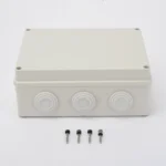 Caja Derivación-Conexión de Plástico (140 X 190 X 76 mm) con 10 Glándulas de Goma. Para Instalaciones Comerciales, Residenciales e Industriales. Incluye Tornillería para su Tapa. Funciona También como Registro. - Image 5