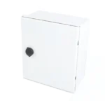 Gabinete de Poliéster IP65 Uso en Intemperie (250 x 300 x 140 mm) con Placa Trasera Interior de Plástico (Incluye Chapa y Llave). - Image 4