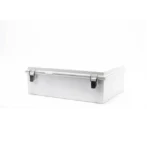 Gabinete de Plástico ABS, Uso en Intemperie IP66 (350 x 460 x 160 mm) Cierre por Broche Inoxidable y Permite Cerrado con Candado y Llave (Perno 5mm) No Incluido - Image 4