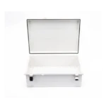 Gabinete de Plástico ABS, Uso en Intemperie IP66 (350 x 460 x 160 mm) Cierre por Broche Inoxidable y Permite Cerrado con Candado y Llave (Perno 5mm) No Incluido - Image 5