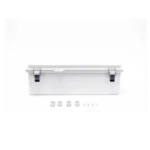 Gabinete de Plástico ABS, Uso en Intemperie IP66 (350 x 460 x 160 mm) Cierre por Broche Inoxidable y Permite Cerrado con Candado y Llave (Perno 5mm) No Incluido - Image 6