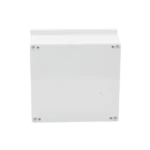 Gabinete de Poliéster IP65 Uso en Intemperie (400 x 400 x 200 mm) con Placa Trasera Interior de Plástico (Incluye Chapa y Llave). - Image 4