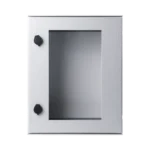 Gabinete de Poliéster IP65 Puerta Transparente, Uso en Intemperie (400 x 500 x 200 mm) con Placa Trasera Interior de Plástico (Incluye Chapa y Llave). - Image 2