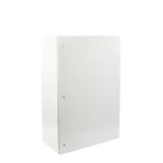 Gabinete de Acero IP66 Uso en Intemperie (800 x 1200 x 400 mm) con Placa Trasera Interior Metálica y Compuerta Inferior Atornillable (Incluye Chapa y Llave). - Image 4