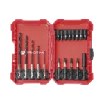 Juego de 18 Puntas y Brocas para Taladro, con Entrada Hexagonal de 1/4", Incluye Estuche. - Image 3