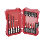 Juego de 18 Puntas y Brocas para Taladro, con Entrada Hexagonal de 1/4", Incluye Estuche. - Image 2