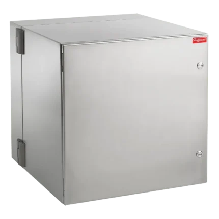 Gabinete Industrial ProTek de Puerta Sólida, Protección NEMA Tipo 4/4X/12, Abatible, Fabricado en Acero Inoxidable SS304, 12 UR, Color Gris Claro