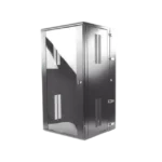 Gabinete PanZone de Montaje en Pared, de 19in, Puerta con Ventana de Seguridad, 26 UR, 635mm de Profundidad, Color Negro - Image 3