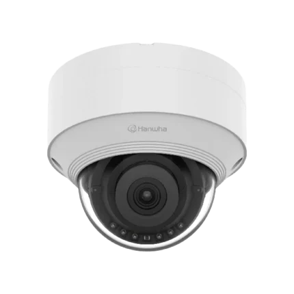 Cámara IP Tipo domo Antivandálica 5 Megapíxel / Lente fijo 3mm / IR 25M / WDR 120db / IP66 / H.265 & WiseStream / Inteligencia Artificial Deteccion de Personas y vehiculos