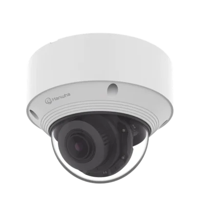 Cámara IP Tipo domo Antivandálica 8 Megapíxel / Lente Varifocal 3.2 - 10mm / IR 30M / WDR 120db / IP66 / H.265 & WiseStream / Inteligencia Artificial Deteccion de Personas y vehiculos
