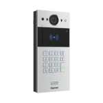 Videoportero SIP / Teclado y Lector de Tarjeta / Notificación App / Notificación Llamada Telefónica / Configuración en la Nube / POE / IP65 / Cámara de 2 MP / NFC / PIN Temporal para Visitas / Control de 2 Puertas