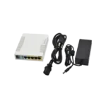 (RB260GSP) Switch Mikrotik 5 puertos PoE (Pasivo) (1in/4out) Gigabit Ethernet y 1 SFP - Image 5