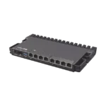 (RB5009UG+S+IN) RouterBoard, CPU 4 Núcleos, 8 Puertos Gigabit, 1 SFP+, Solo RouterOS v7