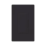 Atenuador (dimmer) Auxiliar de pared, compañero de atenuadores multilocación color negro