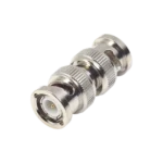 Adaptador tipo Barril para 75 Ohm, de Conector BNC Macho a BNC Macho, Niquel/ Oro/ Teflón. - Image 2