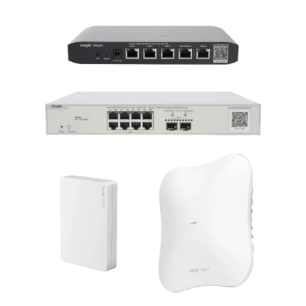 Equipos Ruijie DEMO Ideal para Probar Integraciones de Redes Business y Enterprise con WiFi 7