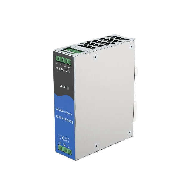 RG-NIS-PA120-54-18458 Fuente de Alimentación AC/DC 120W DIN-RAIL para Switch Industrial - Image 1