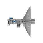 Radio Integrado 23 dBi Puerto Gigabit, Modo AP/CPE en PtP o CPE en Multipunto, Hasta 867 Mbps, Botón de Auto-Emparejamiento para distribuciones de Enlaces Inalámbricos WISP y CCTV, Administración en la Nube