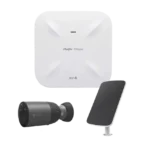 Kit de Cámaras Wi-Fi  con Access Point/ Incluye 1 Cámara de Batería  CS-BC1C / 1 Pane solar Mod. CS-CMT-SOLARPANEL-C / 1 Access Point RG-RAP6260(G)