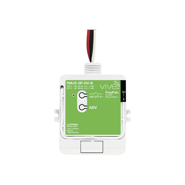RMJS-5R-DV-B-h Relevador On/Off inalámbrico con señal ClearConnect , 5A para iluminación. - Image 1