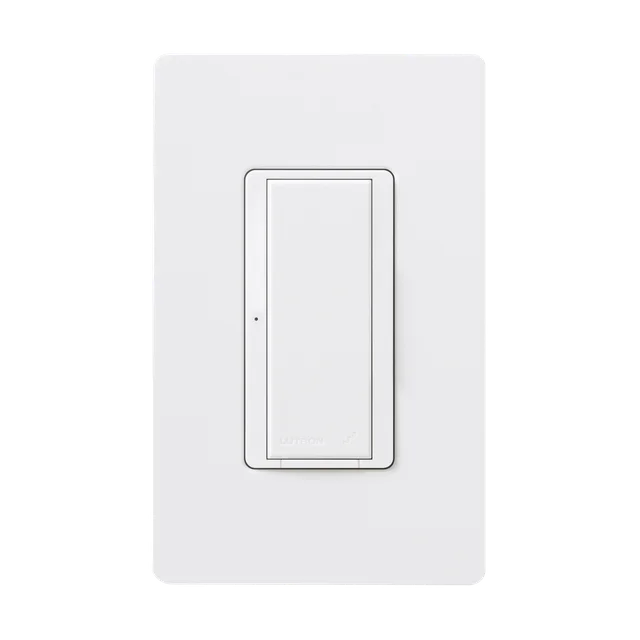 RRD8ANSWH-h (RadioRA2) Interruptor Inteligente On/Off, requiere cable neutro. 8A, /120V, compatible con RA2Select y RR3. - Image 1