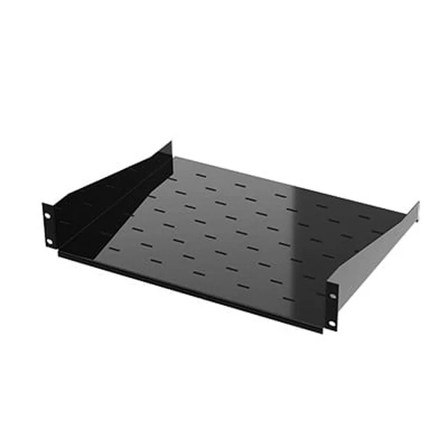 S-CH-19X1U-18925 Charola para Soportar Equipos en Rack de 19, Profundidad de 34 cm, Color Negro, 1U - Image 1