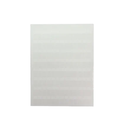 Hojas con 5000 Etiquetas Auto-laminadas para Impresora Láser/Inyección de Tinta, para Cables de 3 a 7.1 mm de Diámetro (12 - 10 AWG), Color Blanco