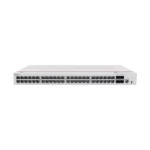 Switch de Acceso Gigabit Administrable PoE Capa 2 / 48 puertos 10/100/1000 Mbps (PoE) / 4 Puertos 1GE SFP Uplink / ERPS / IMGP Snooping / DHCP Snooping / PoE Perpetuo / 380W / Administración Nube Gratis