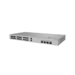 Switch Gigabit Administrable PoE Capa 3 / 24 Puertos 10/100/1000 Mbps (22 PoE) / 2 Puertos 2.5GE (PoE) combo 2 Puertos SFP 2.5GE /2 Puertos SFP+ 10GE / 400W / PoE Perpetuo / iStack / Administración Nube Gratis