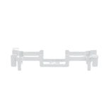 Bracket para Montaje de Regleta S66, Acepta 1 regleta M150 y 1 conector de 25 pares de cada lado - Image 4