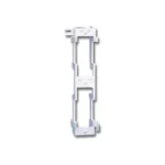 Bracket para Montaje de Regleta S66, Acepta 1 regleta M150 y 1 conector de 25 pares de cada lado