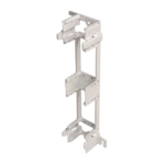 Bracket para Montaje de Regleta S66, Acepta 1 regleta M150, 6 conectores de 25 pares