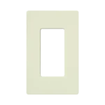 Tapa 1 espacio, de pared, color tipo galleta Satin
