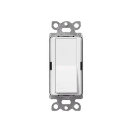 Interruptor Claro, 3 Hilos, 15A, Color Blanco