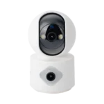 Camara doble lente 3mp| Wifi| autoseguimiento| Detección de movimiento| audio de 2 vias| almacenamiento hasta 128GB - Image 2