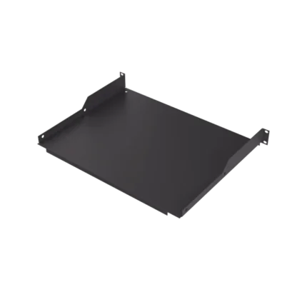 Charola para Soportar Equipos en Rack de 19 in, Profundidad de 34 cm, Color Negro, 1U