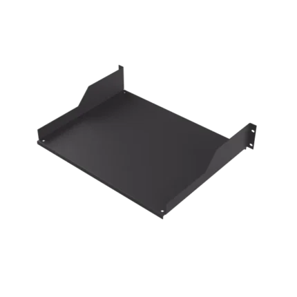 Charola para Soportar Equipos en Rack de 19 in, Profundidad de 34 cm, Color Negro, 2U