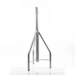 Tramo de Remate / Copete, tubo industrial 1 1/4" con tubo central 2 3/8", galvanizado por electrólisis. - Image 5