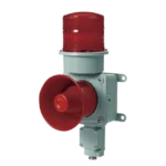 Combinación de baliza LED color roja con sirena electrónica para aplicaciones de la industria pesada  máx.120 dB a 24 VCD - Image 2