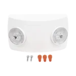 Luz de Emergencia Dual LED ultra compacta/150 lúmenes/Luz fría/Batería de Respaldo Incluida/Botón de test. - Image 6